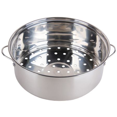 вставка-пароварка 22х8см с ручками нерж.сталь устройство обливное русский душ 20л дуб c орнаментом вставка нерж