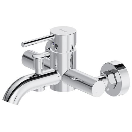 смеситель для ванны DAMIXA Scandinavian Pure латунь хром смеситель для ванны damixa gala короткий латунь