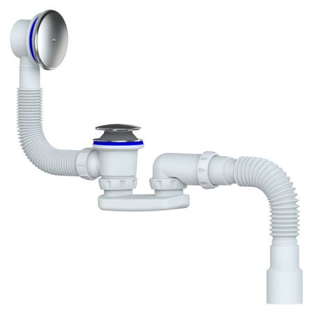 слив-перелив для ванны и глубокого поддона UNICORN автомат системы Easyopen 40х40/50 400мм автомат защити цепи earuelectric tuya wi fi 63a белый