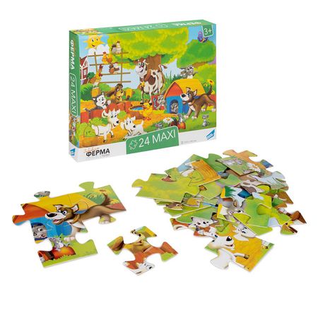 пазлы 24 детали MAXI в асс-те детали для рисоварки mb fs3017 mb fs4017