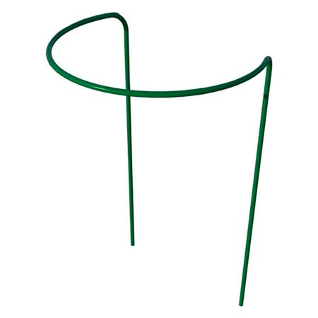 подставка под кусты Эксперт большие Н90 см обхват 80 см полукруг 1 шт металл труба D10мм в ПВХ большие алюминиевые заклепки m3 2 m6 4