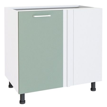 кухонный шкаф напольный угловой Верде 800х550х820мм 1 дверь МДФ/ЛДСП бад спирулина верде таблетки по 350 мг 40 шт