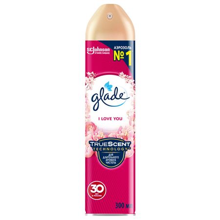 освежитель воздуха GLADE I Love You 300мл аэрозоль крахмал chirton 300мл аэрозоль