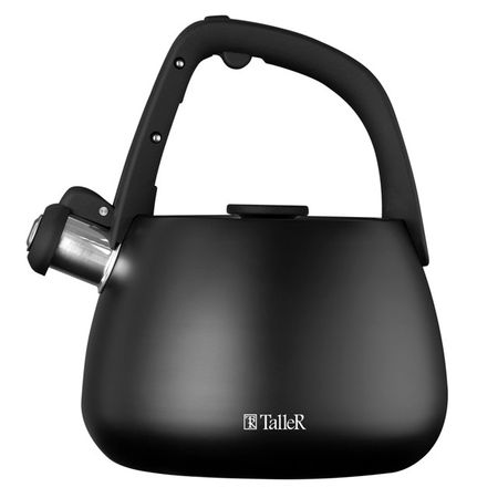 чайник TALLER Redkliff 2,2л нерж.сталь со свистком чайник leonord modern 3л со свистком нерж нейлон индукция