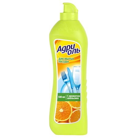 средство для посуды АДРИОЛЬ Апельсин гель 500мл средство для посуды prosept cooky apple гель 500мл концентрат