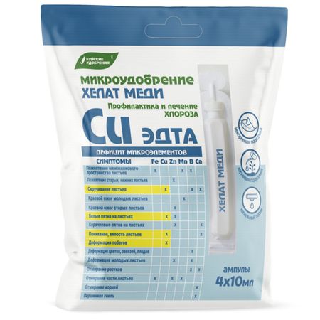 микроудобрение Хелат меди ампулы 4х10мл статуэтка крысы из меди