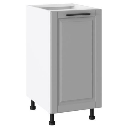 кухонный шкаф напольный РИККО 820х400х504мм 1 дверь МДФ/ЛДСП кухонный шкаф напольный прованс изумруд 820х400х504мм 1 ящик 1 дверь мдф лдсп