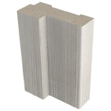 погонаж коробочный VERDA 21-8 Слоновая кость 3D плёнка 2 стойки, перекладина погонаж коробочный verda ясень светлый