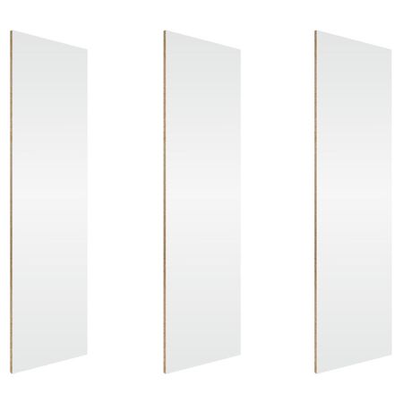 комплект задних стенок для шкафа Экспресс 2325х796мм белый снег ХДФ