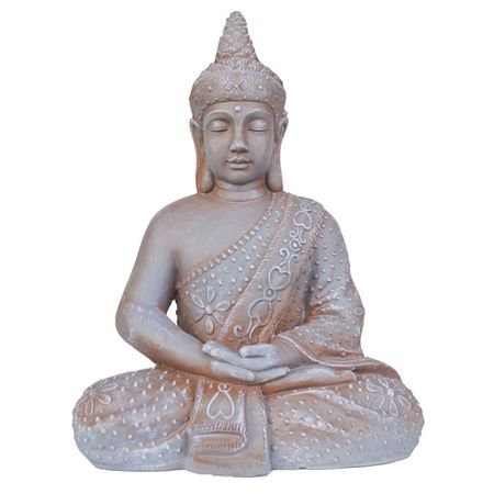 фигура садовая Будда 48см полистоун