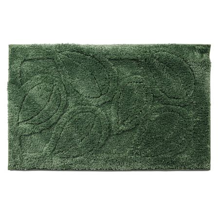 коврик для ванной OFELIS Листья 50х80см зеленый