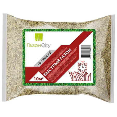 семена газонной травы Настоящий быстрый 0,3кг семена газонной травы роял грин коттедж 1кг