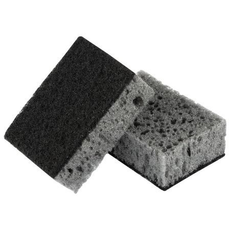 набор губок РЫЖИЙ КОТ Black 9,8х6,7х3,5см крупнопористый поролон,фибра 5шт губок big sity life максима 5 1шт поролон фибра