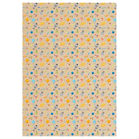 бумага упаковочная MESHU Космос 70х100см