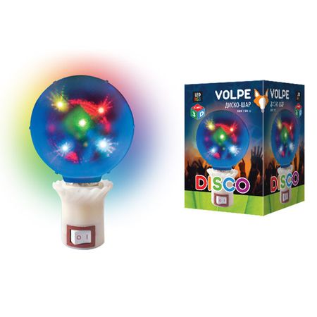 лампа проектор UNIEL Disco 1,5Вт RGB 3D с выключателем проектор снежинок для улицы