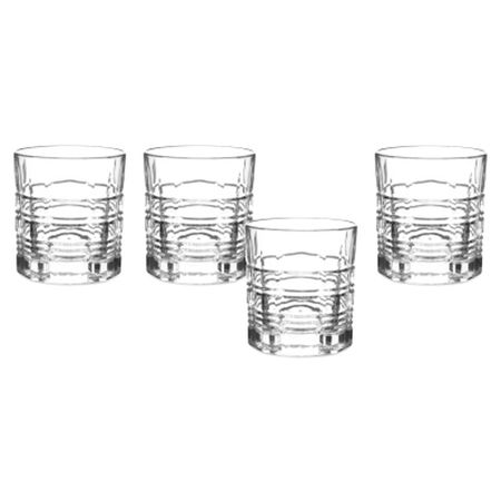 набор стаканов LUMINARC Даллас Время Дегустаций 4шт. 300мл низкие стекло стаканов crystalex рэй 6шт 300мл низкие стекло