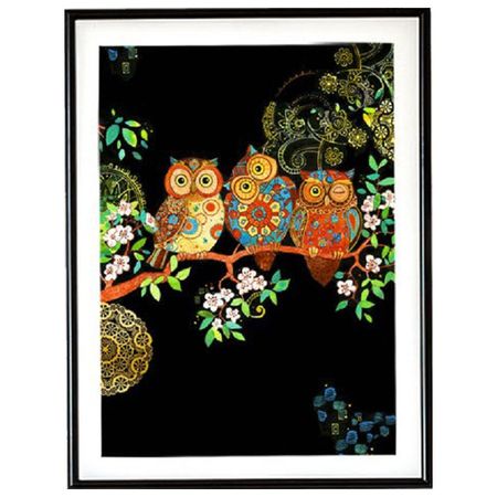 набор постеров 390х490мм ТАКИЕ ВОЛШЕБНЫЕ подарочный коробок рутаупак волшебные узоры 3в1 3 шт