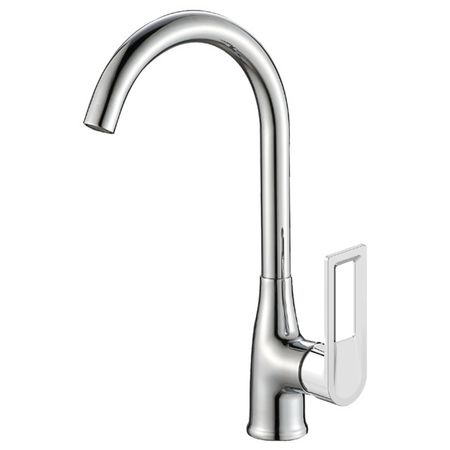 смеситель для кухни ESKO Belgrade высокий латунь хром картридж для смесителя esko 35мм низкий