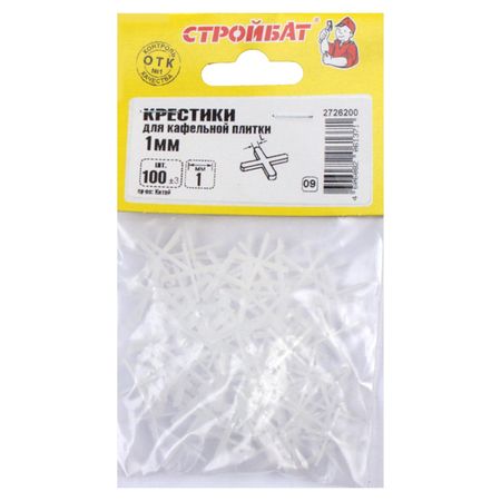 крестик для кафельной плитки 1,0мм 100шт крестик для кафельной плитки decor 2мм зеленый 100шт