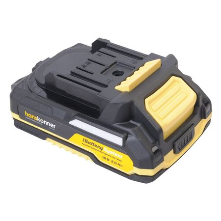 аккумулятор HANSKONNER HBP2002 18В 2,0Ач USB-разъем divedeer m23 2 1 5 разъем для аккумулятора