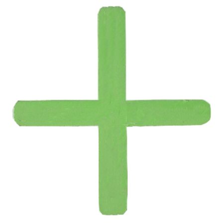 крестик для кафельной плитки DECOR 2мм зеленый 100шт крестик для кафельной плитки decor 2мм зеленый 100шт