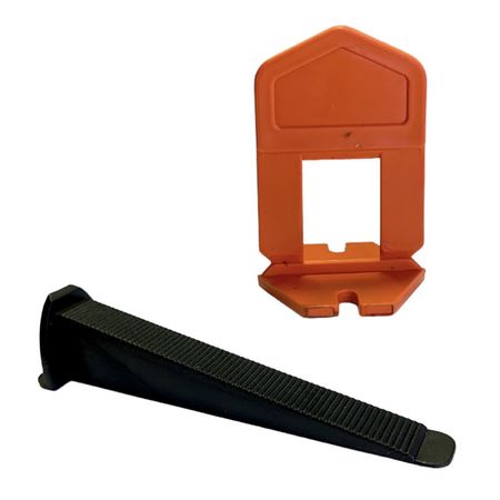 система выравнивания плитки Зажим ВОРОТА 1,5мм 50шт + клин 50шт система для выравнивания плитки зажим plitonit svp profi 0 7мм 50шт клин 50шт