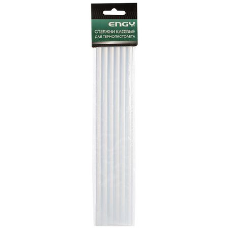 стержни клеевые ENGY 7х200мм 6шт прозрачные клеевые палочки chanseon прозрачные 11 мм 200 мм 5 10 шт
