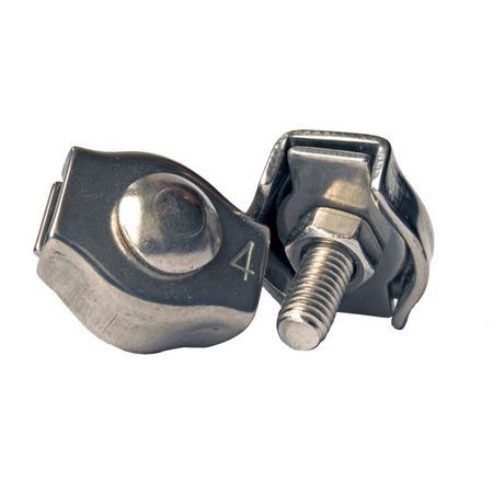 зажим троса Simplex 4мм 1шт зажим троса simplex 4мм 1шт