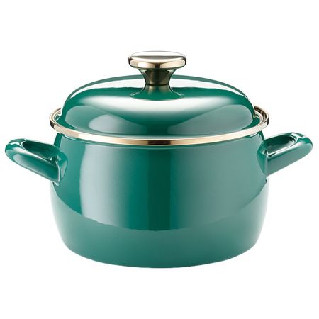 кастрюля METROT Solo 5,7л 22см эмал.сталь с крышкой ошейники шлейки yami yami амуниция шлейка светоотражающая фиолетовая 10мм 15 22см 30 40см я031111фиолет фиолет