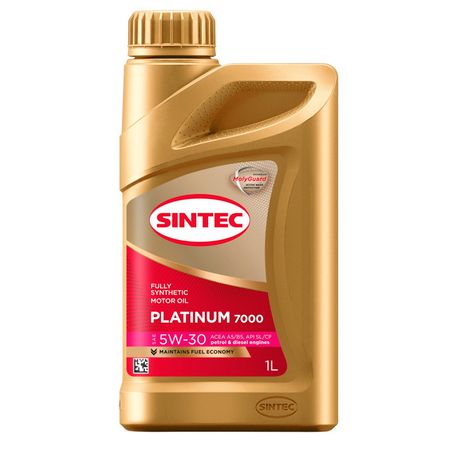 масло моторное SINTEC Platinum 7000 5W-30 ACEA A5/B5 1л ekaiou ip8 водонепроницаемый фонарик для дайвинга 7 led 7000 лм