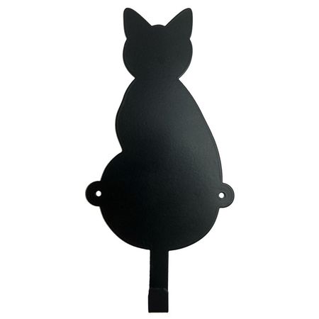 крючок декоративный садовый Кошка крючок кошка полирезина
