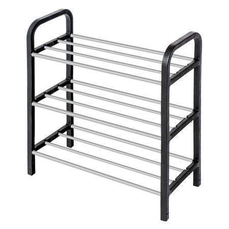 подставка для обуви 3хх ярусная GROMELL Jorge 420х190х440мм металл/пластик стол компьютерный gromell savo 600х400х260мм сосна металл мдф