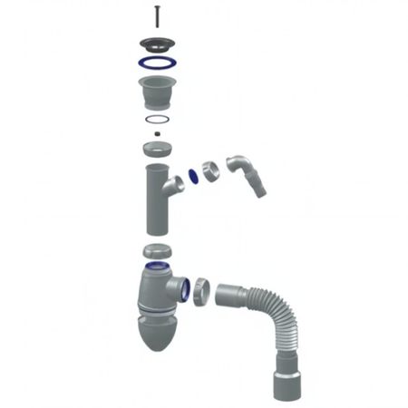 сифон для раковины UNICORN 1.1/2