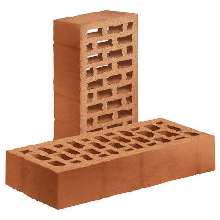 кирпич рядовой поризованный М150 250х120х65мм