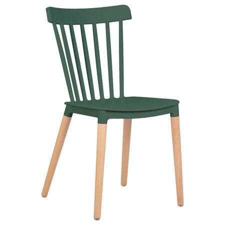 стул ANGIVARE 430х510х830мм полипропилен/дерево зеленый люк полимерно песчаный квадрат 650x650мм зеленый