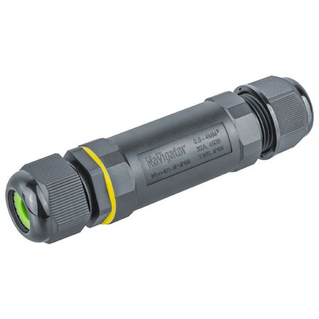 коннектор NAVIGATOR 3P IP68 I-образный 3PIN водонепроницаемые кабельные вводы латунь ip68 m pg 3 44 мм