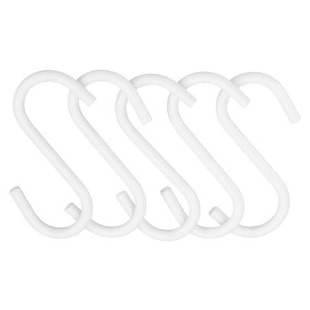 крючок для рейлинга белый матовый 5шт крючок для рейлинга 70x40x12мм матовый 3шт декорированный