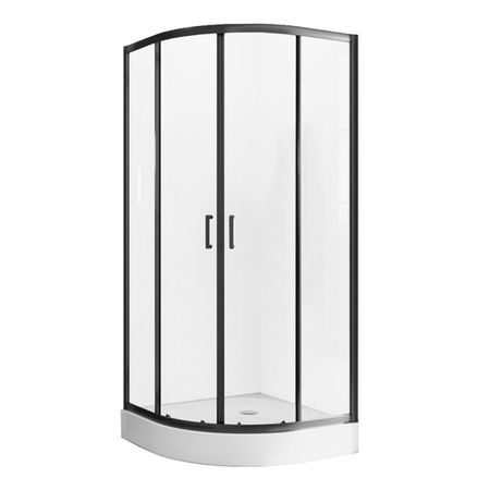 ширма душевая BELBAGNO Uno 90x90x195см 1/4круга черная без поддона распылителей для jeep compass caliber 2007 2010