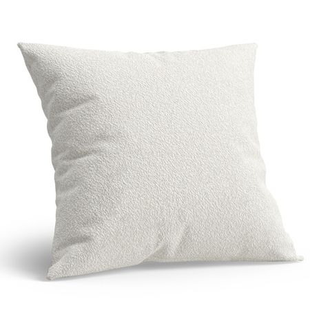 подушка Эшли 450х450мм букле белый для подушки canirica белый плюш 45x45 см