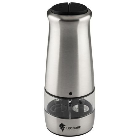 измельчитель для соли и перца LEONORD LE-1701 9Вт 60мл измельчитель для соли и перца red solution m4u 10вт 70 мл подсветка