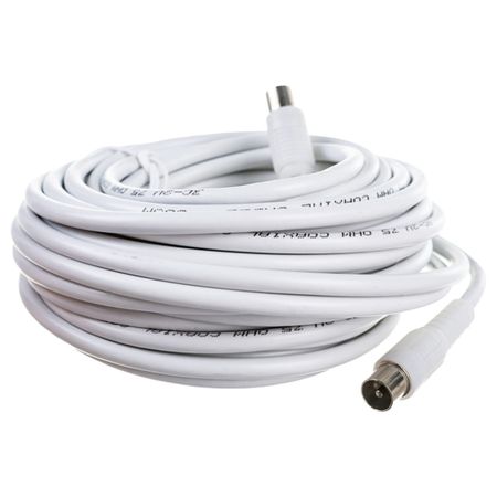 антенный удлинитель DORI 3с2v штекер-штекер 10м белый din рейка dori 7 5см