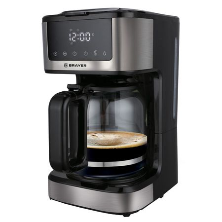 кофеварка капельная BRAYER BR1124 900Вт 1,8л черный