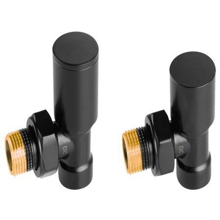 набор вентилей для подключения радиатора угловой 1/2