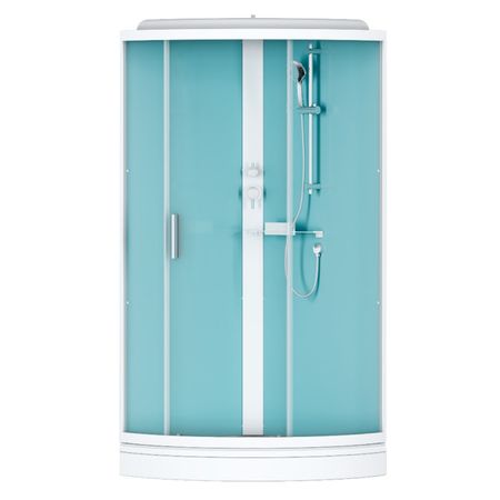 кабина душевая AM.PM X-Joy 90x90х205см 1/4 круга стекло прозрачное низкий поддон кабина душевая omega 90x90x215см г м низкий поддон 1 4 круга