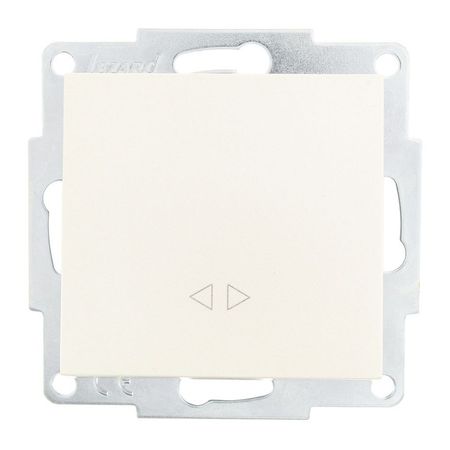 переключатель 1-клавишный LEZARD Vesna промежуточный жемчужно-белый перламутр переключатель 2 клавишный ovivo loft проходной белый