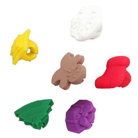 маркеры для бокалов ATMOSPHERE Chime 6шт силикон ные маркеры 6 шт