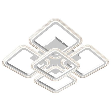 люстра потолочная светодиодная SCHAFFNER Vento LED 130Вт белый 2 шт светодиодные поворотники для vw volkswagen bora golf 3 4 passat 3b polo 6n sharan vento t5