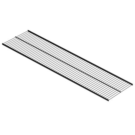 полка сетчатая 1203x306мм черная