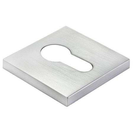 накладка под цилиндр MORELLI MH-KH-S6 SC NEW квадрат 6мм матовый хром