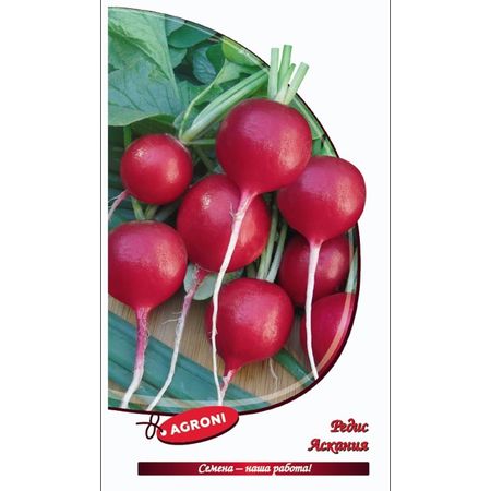 семена Редис Аскания АГРОНИ 2г семена редис аскания агрони 2г